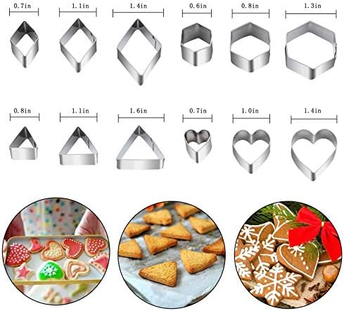 Sturdy Set of Mini Cookie Cutters