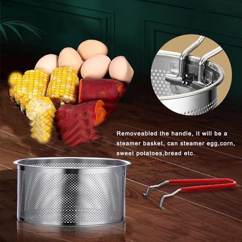 Tenta Kitchen Stainless Steel Strainer Basket - Large Capacity