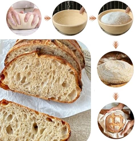 Sourdough Bakers Delight B Anneton Proofing Basket Set Sourdough Baking Made Beautiful