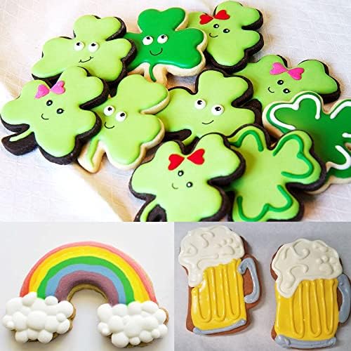16-Piece St Patricks Day Cookie Cutter Set Baking Crafts Made Easy