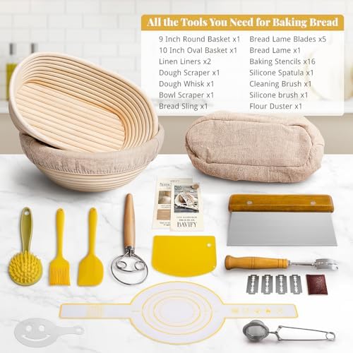 Bavify Sourdough Basket Set