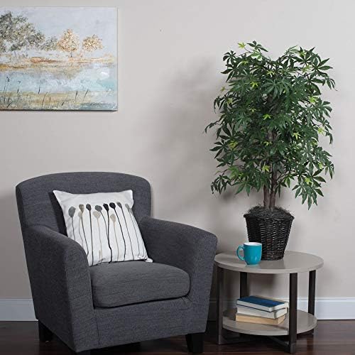 Vickerman Japanese Maple Bush Set in Rattan Green
