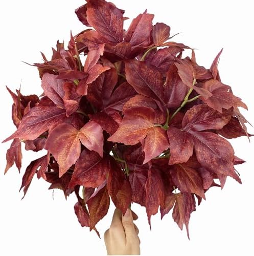 3-Piece Autumn Ivy Bushes Realistic Fall Decor
