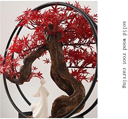 Realistic Artificial Bonsai Tree for Office Use