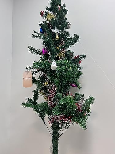 PEIXCER 7-Ft Artificial Christmas Tree Potted Plant