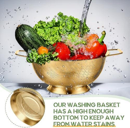 3-Piece Stainless Steel Colander Set