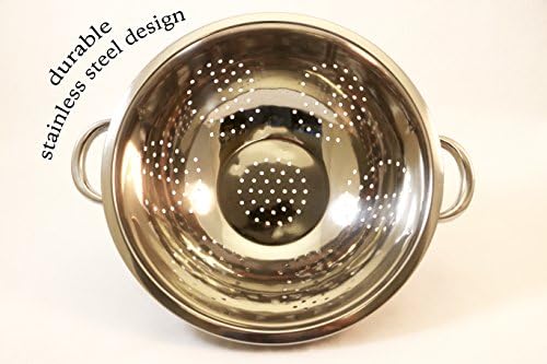 ExcelSteel 5QT Stainless Steel Colander