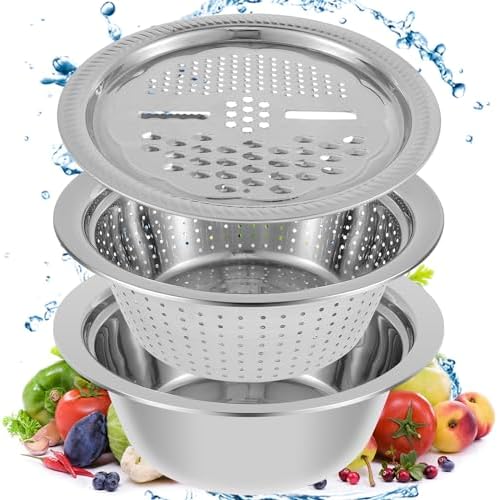 Stainless Steel Kitchen Set 3-Piece