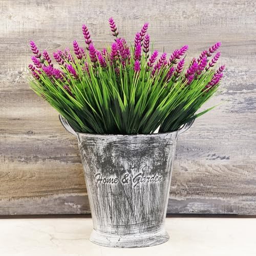 12 Bundles Fake Fuchsia Monkey Grass