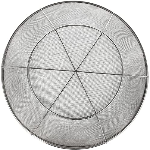 Juvale Large Mesh Strainer Kitchen Essential for Quinoa More