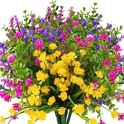 Realistic Artificial Flowers for Garden Patio