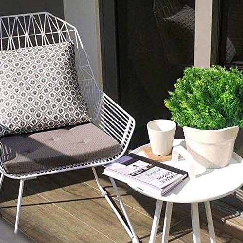 4 x Realistic Plastic Shrubs for Home Garden