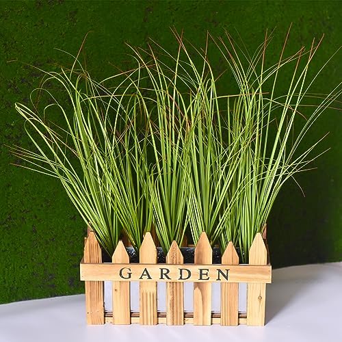 24-Piece Artificial Grass Plant Set