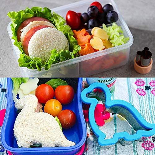 Tiblue Sandwich Cutters Set 24 for Kids Holiday Use