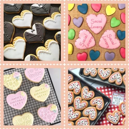 Valentines Day Heart Cookie Cutter Set