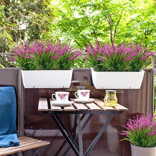 Stunning Faux Greenery 6 Bundles for Home Garden