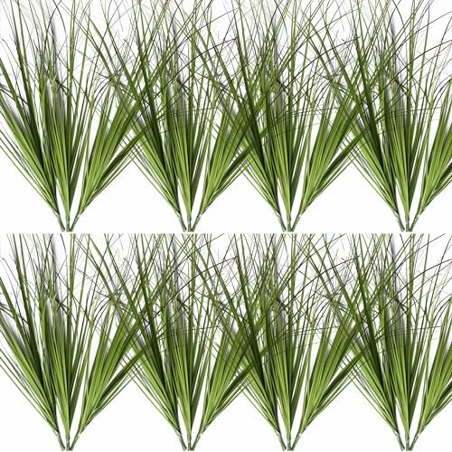 24-Piece Artificial Grass Plant Set