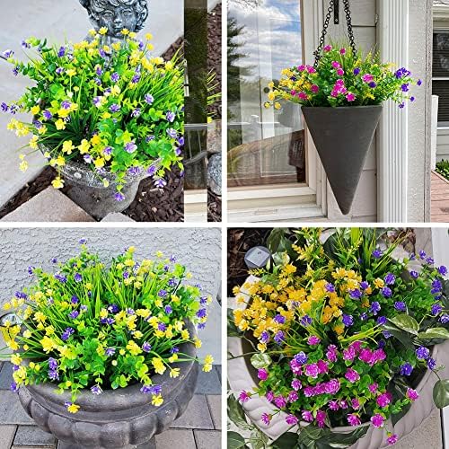 Realistic Artificial Flowers for Garden Patio