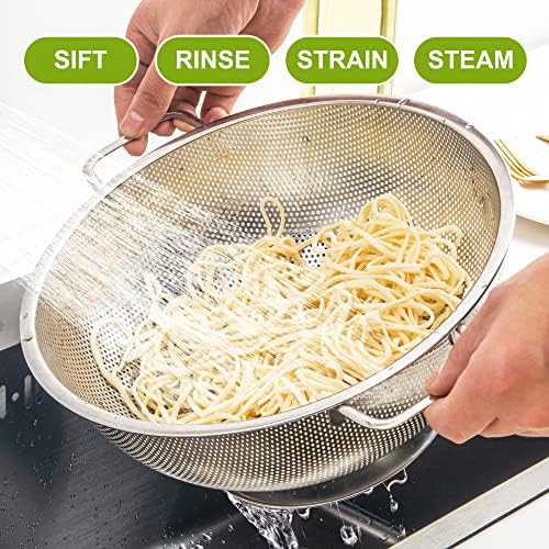 Chic and Functional 3-Quart Stainless Steel Colander
