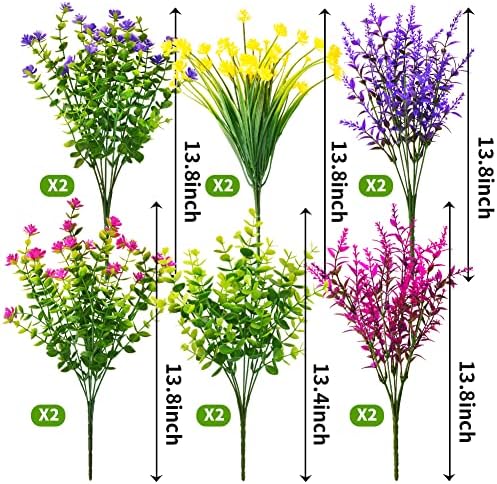 Realistic Artificial Flowers for Garden Patio