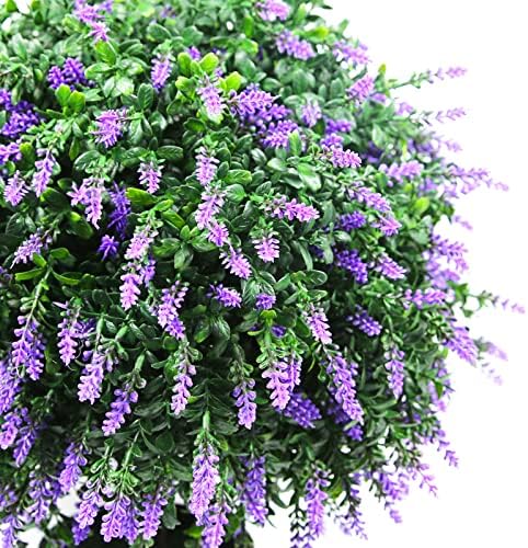 Beautiful Artificial Lavender Topiary for Home Decor