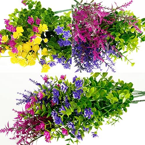 Realistic Artificial Flowers for Garden Patio
