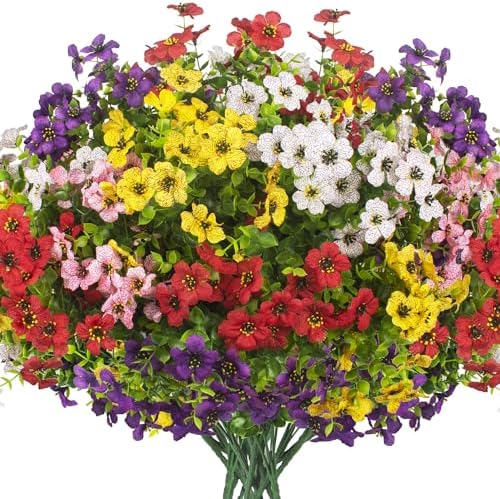 20 Artificial Flowers for Outdoors