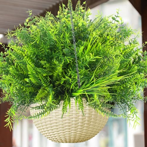 Compact Design Faux Greenery for OutdoorSpaces