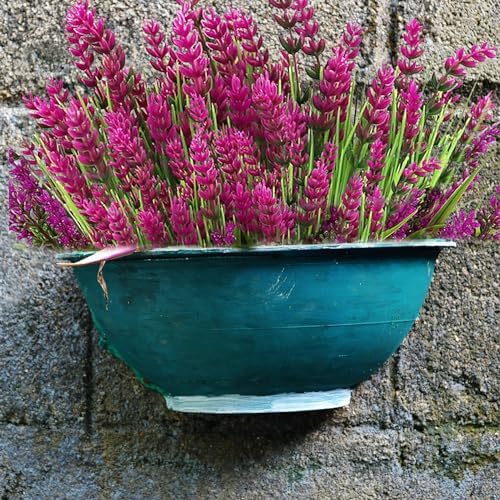 12 Bundles Fake Fuchsia Monkey Grass