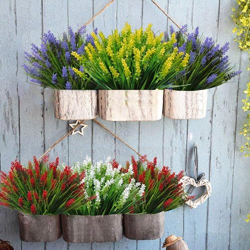 12-Piece Fake Monkey Grass Outdoor Garden Decor