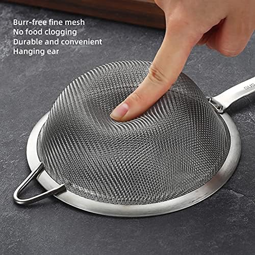 Sunwukin Stainless Steel Colander with Handle