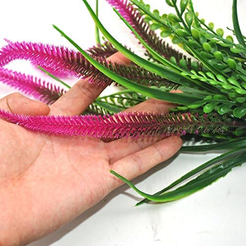 Bird Fiy Artificial Plants Flowers Fake Outdoor UV Resistant 4Pcs