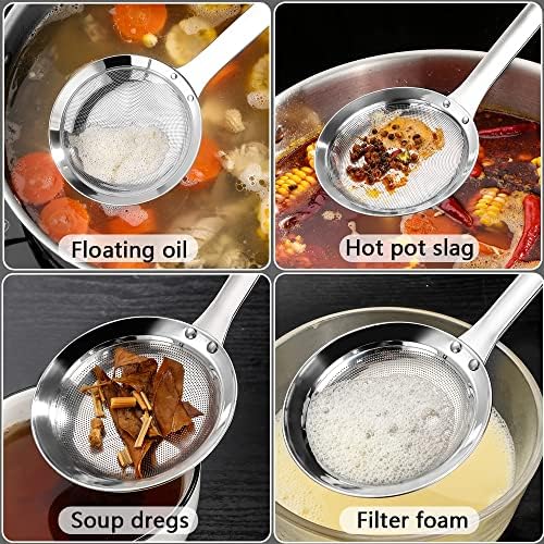 Hvanam Kitchen Skimmer Strainer Set