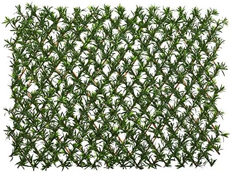 Nearly Natural Expandable Fence Green