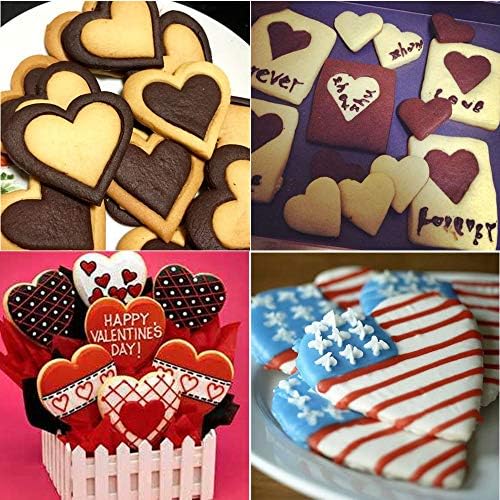 Premium High-Quality Heart Cookie Cutter Set for Baking