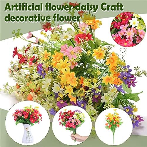UV-Resistant artificial daisy silk flower Outdoor Arrangements