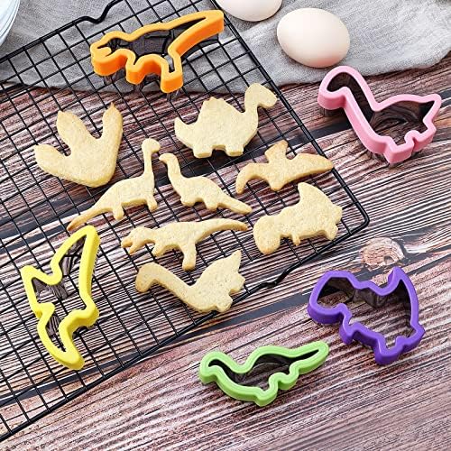 Dinosaur-Themed 8-Piece Cookie Cutter Set